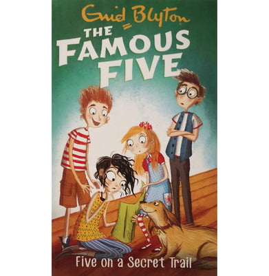 imagFAMOUS FIVE:15: FIVE ON A SECRET TRAIL Paperback Blyton Enid Books, BOOKS5, Crossword Recommends, Crossword Recommends Kids Books, December Book Sale, FAMOUS FIVE: 15: FIVE ON A SECRET TRAIL STANDARD , Kids Books, Non Discounted Products, WBD2025, Young Adults Fiction crossword.in
