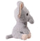 imag3Mirada 25cm Elephant With Glitter Eye - Light Grey