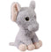 imag4Mirada 25cm Elephant With Glitter Eye - Light Grey