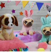 image //www.c...Mirada 25cm Glitter Eyes Dog - Beige