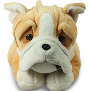 image //www.c...Mirada 42 Lying Dog Soft Toy - Brown