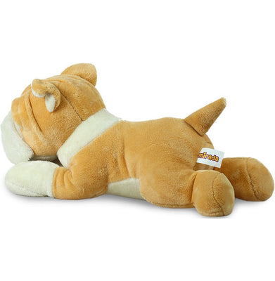 imagMirada 42 Lying Dog Soft Toy - Brown