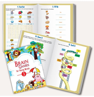 imagBRAIN GAMES FOR YOUNG MIND : 3 Rupa Publications and Moonstone