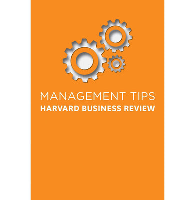 imagManagement Tips From Harvard Business Re Hardcover HBR