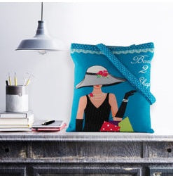 imagBorn To Shop Canvas Tote Bag