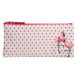 imagFlamingo Blush Pencil Pouch