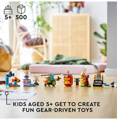 imagLEGO Classic Bricks and Functions 11019 Kid's Building Kit
