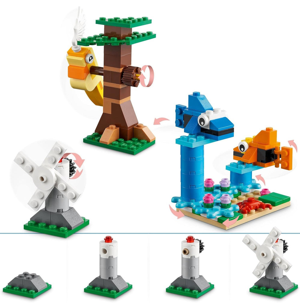 LEGO Classic Bricks and Functions 11019 Kid's Building Kit | Crossword.in