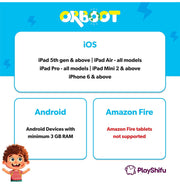 image //www.c...Orboot Dinos by PlayShifu App Based - 50 Dinosaurs, 500 Facts, Prehistoric Globe, Educational Toy for Kids