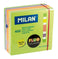 imag1CUBE 400 ADHESIVE NOTES 76x76 GREEN