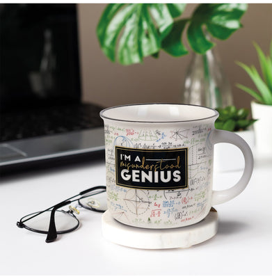 imagCup-Puccino 350 Ml Bone China - Genius
