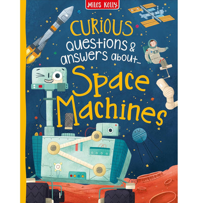 imagCurious Questions & Answers about Space Machines Lots to Spot Hardcover Rooney Anne