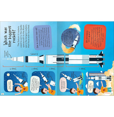 imagCurious Questions & Answers about Space Machines Lots to Spot Hardcover Rooney Anne