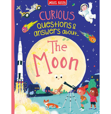 imagCurious Questions & Answers about The Moon Hardcover Rooney Anne