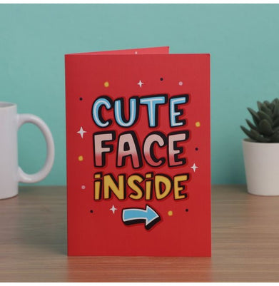 imagCute Person Mirror Card