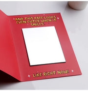 image //www.c...Cute Person Mirror Card