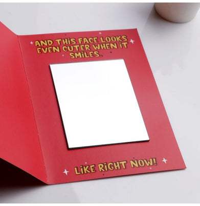 imagCute Person Mirror Card