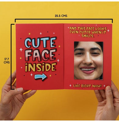 imagCute Person Mirror Card