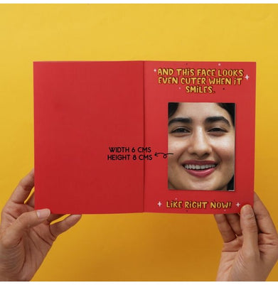 imagCute Person Mirror Card