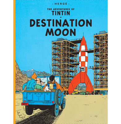 imagDestination Moon Hardcover HERGE