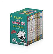 image //www.c...Diary of a Wimpy Kid : Box of Books Books 1 : 13 + DIY book Paperback Jeff Kinney