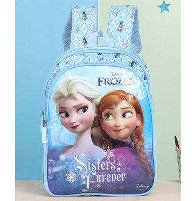 imagDisney Frozen Sisters Forever School Bag Blue - 14 Inches