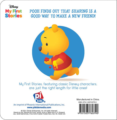 imagDISNEY MY FIRST DISNEY STORIES - WINNIE THE POOH FINDS FRIENDS HB