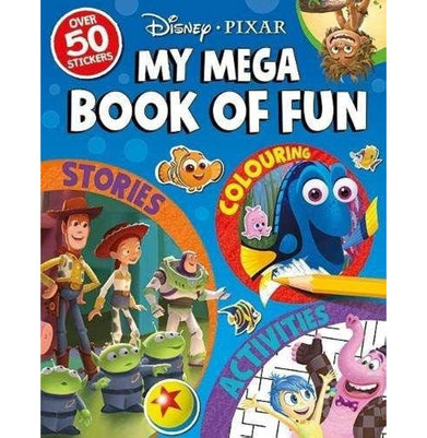 imagDisney Pixar: My Mega Book of Fun My Mega Book of Fun Disney