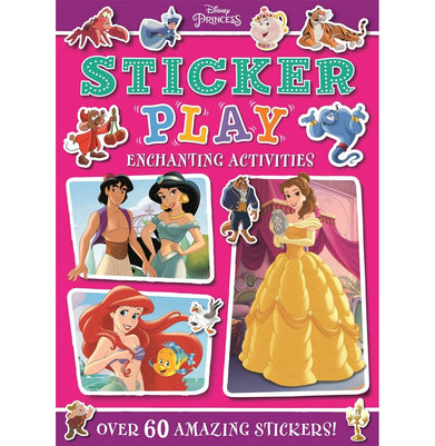 imagDisney Princess: Sticker Play Enchanting Activities Walt Disney