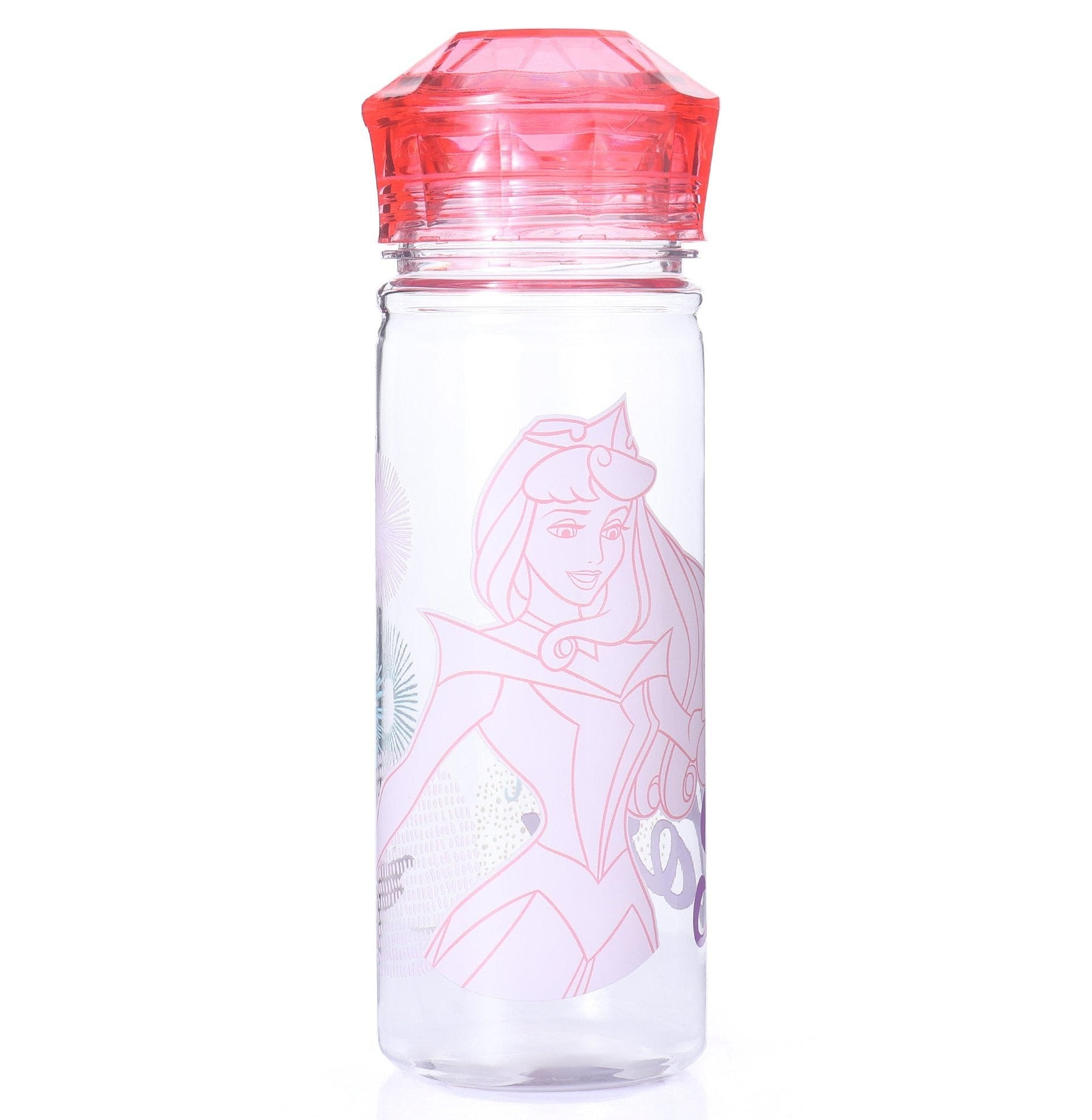 Disney Princess Tritan Water Bottle - 580ml, BPA Free with Easy Fill & Carry Design
