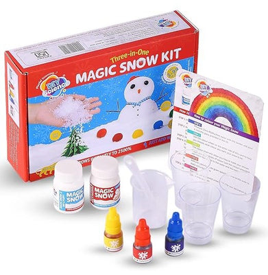 imagDIYScience® Magic Snow Kit 3-in-1