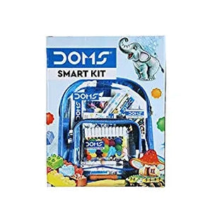 imagDOMS Gifting Range for Kids Pencil Smart Kit with Transparent Zipper Bag, Multicolour DM7160