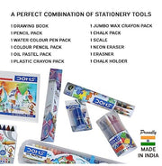 image //www.c...DOMS Gifting Range for Kids Pencil Smart Kit with Transparent Zipper Bag, Multicolour DM7160