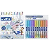 imagDoms Super Soft Tip Pastel Shades Brush Pens Set