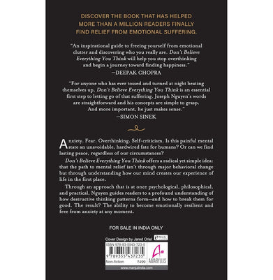 imagDon't Believe Everything You Think Expanded Edition : Why Your Thinking Is the Beginning & End of Suffering English