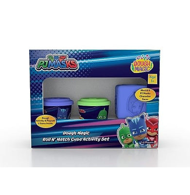 imagDough Magic Roll N' Match Cube Activity Set - PJ Masks