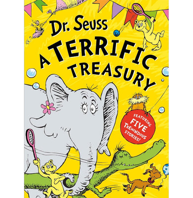 imagDr. Seuss: A Terrific Treasury: Five fantastically funny Seuss stories in one brilliant new treasury! Hardcover Seuss Dr.