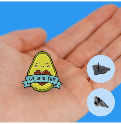 imagEnamel Metal Pin - Pin Your Style! - Avocado