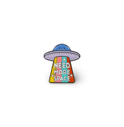 image //www.c...Space Enamel Metal Pin - Pin Your Style! buy online at crossword.in