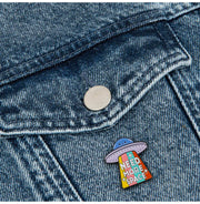 image //www.c...Space Enamel Metal Pin - Pin Your Style! buy online at crossword.in