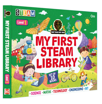 imagEncyclopedia: My First Steam Library of Science Technology Engineering Art and Maths Level:1 Set of 10 Books Paperback Shweta Sinha and Swayam Ganguly