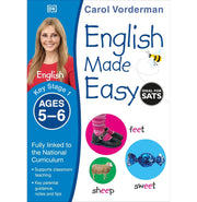image //www.c...English Made Easy Ages 5:6 Key Stage 1 : Supports the National Curriculum English Exercise Book Made Easy Workbooks Paperback Vorderman Carol
