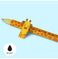 imag1Giraffe Erasable Gel Pen Black Ink