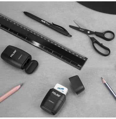 imagErasers With Pencil Sharpener Compact, Shadow Special Series