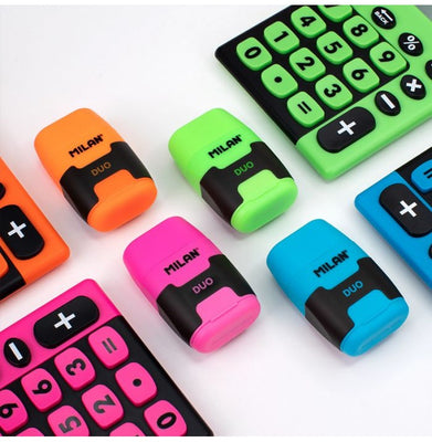 imagErasers With Sharpener Compact, Duo