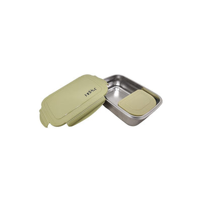 imagEveryday 304 Stainless Steel Lunch Box with Lid Container Inside 1000 ml