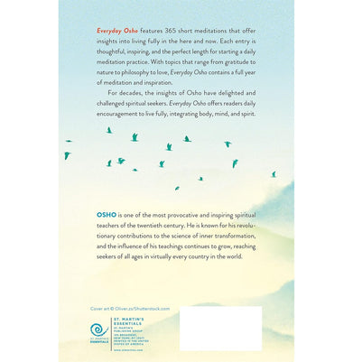 imagEveryday Osho: 365 Meditations for the Here and Now Paperback Osho