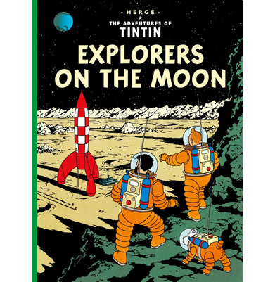 imagExplorers on the Moon Mass Market Paperback HERGE