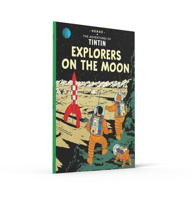 imagExplorers on the Moon Mass Market Paperback HERGE