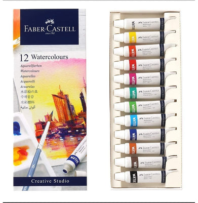 imagFaber Castell 169612 Creative Studio Watercolours 9Ml Set Of 12
